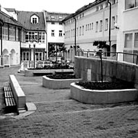 Banská Bystrica - nádvorie IRB, 1992